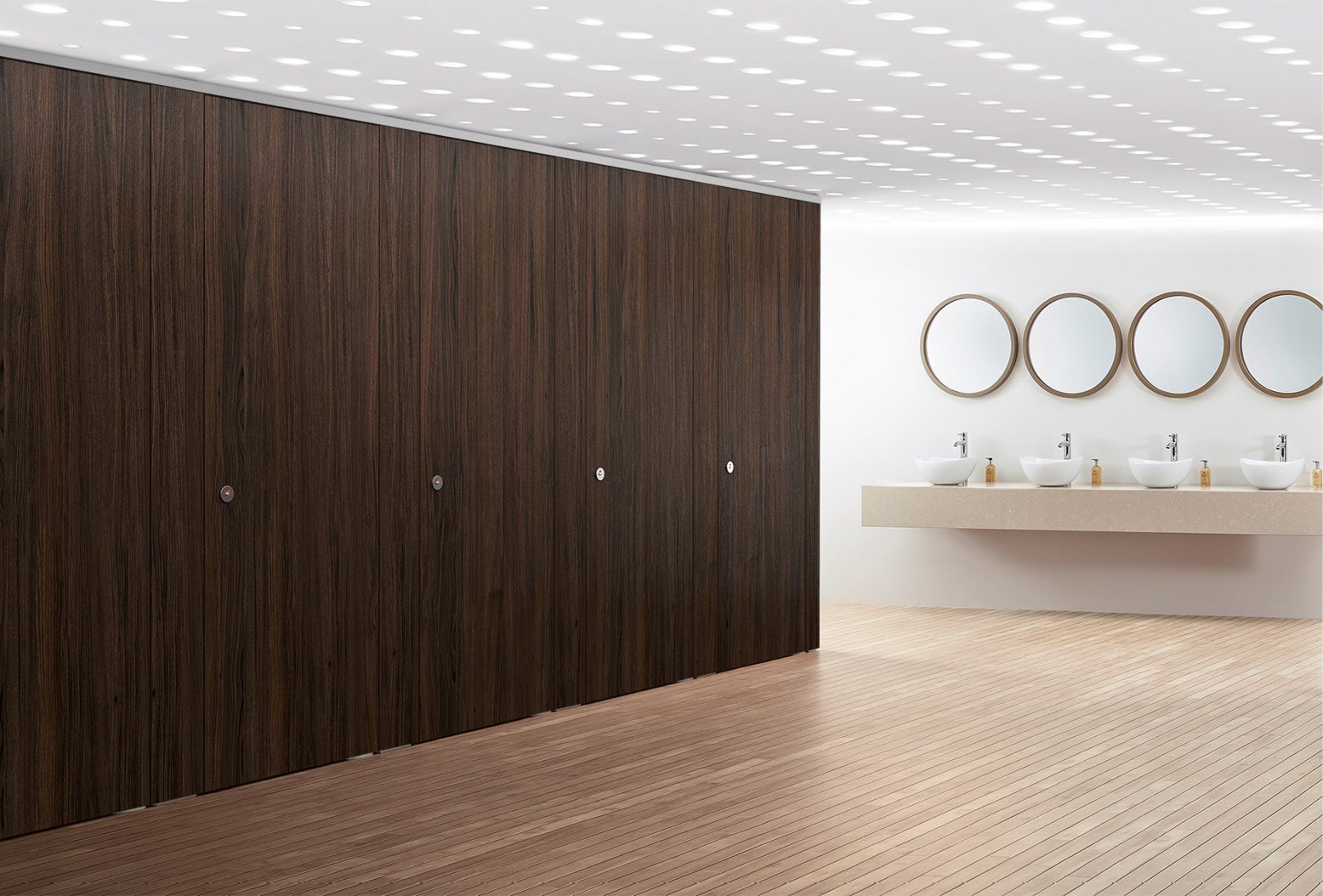 Venesta Washrooms Toilet Cubicles Ips Latham And Watkins2