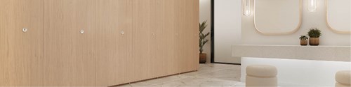 Venesta Washrooms Infinite Veneer Cubicles