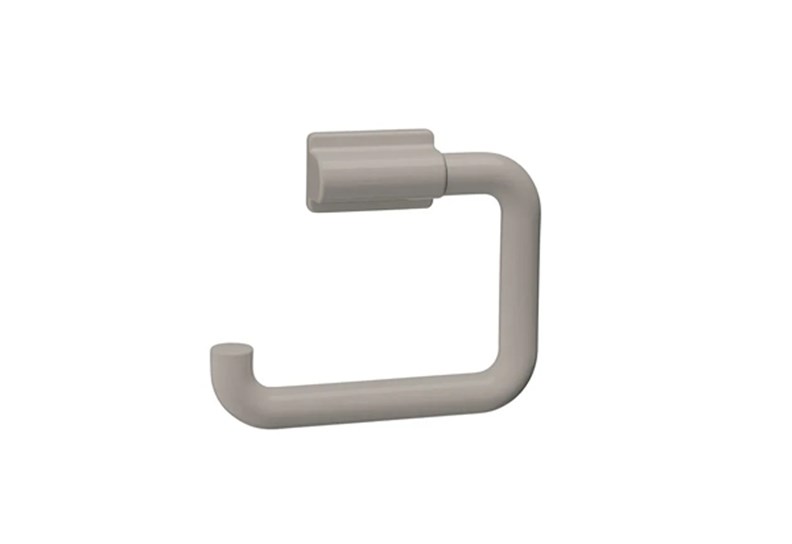 Light Grey plastic toilet roll holder Venesta