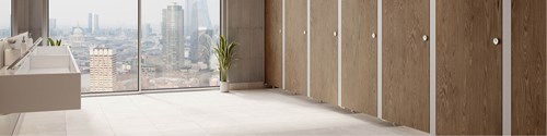 Venesta Washrooms Sahara Veneer Toilet Cubicles