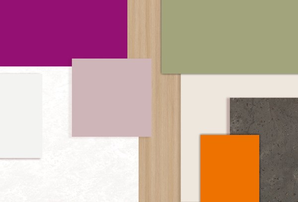 Venesta Washrooms Material Library Vanity Unit Colour Collage