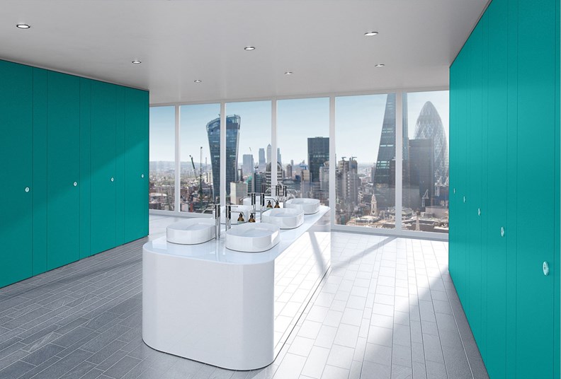 Venesta Washrooms Toilet Cubicles Export Sylan Colour Coat7