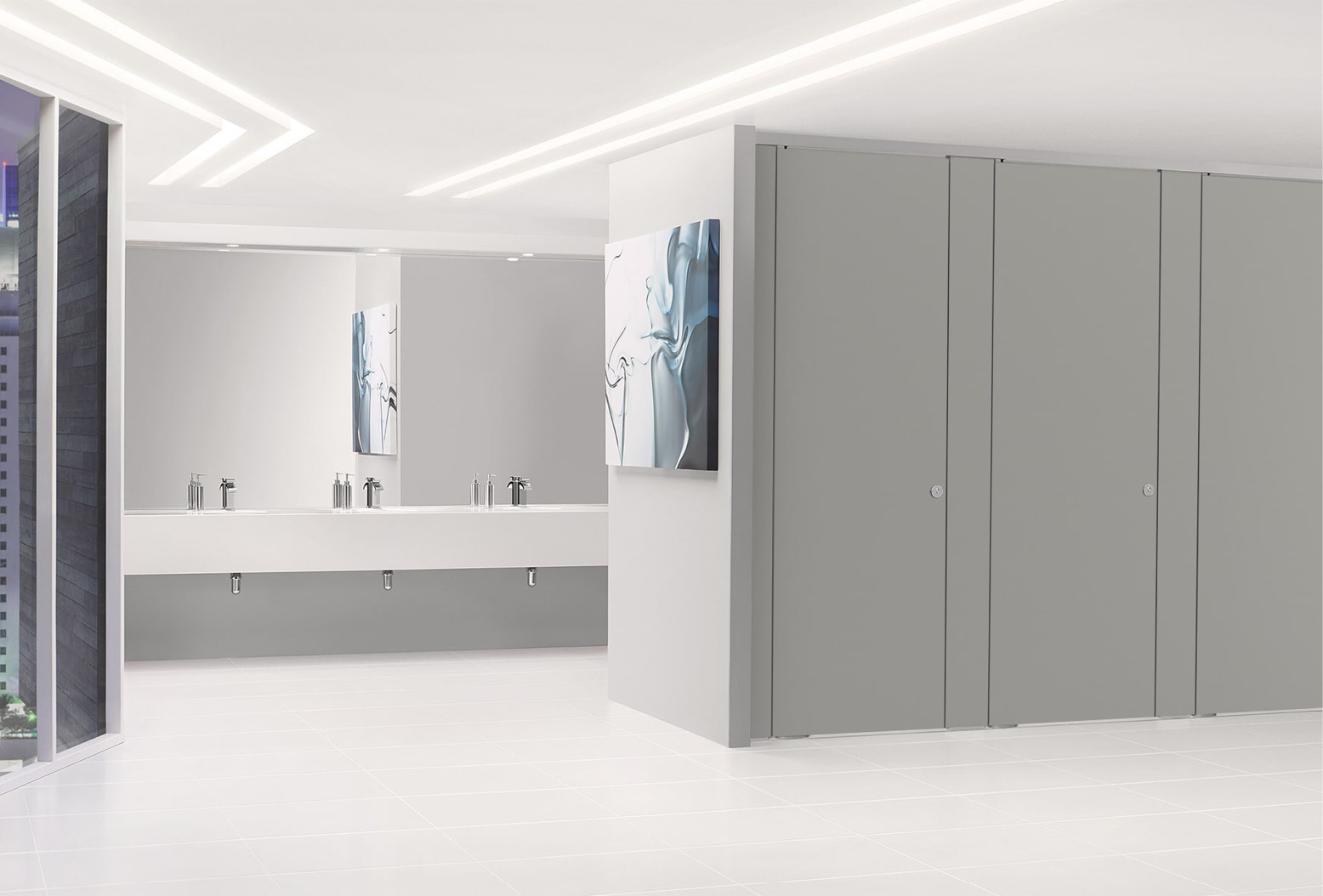 Venesta Washrooms Toilet Cubicles Export Sylan High Pressure Laminate2